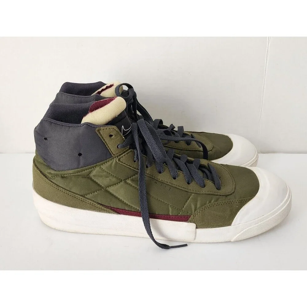 Nike Men's Drop-Type Mid Fashion Sneakers Legion Green Size 11.5